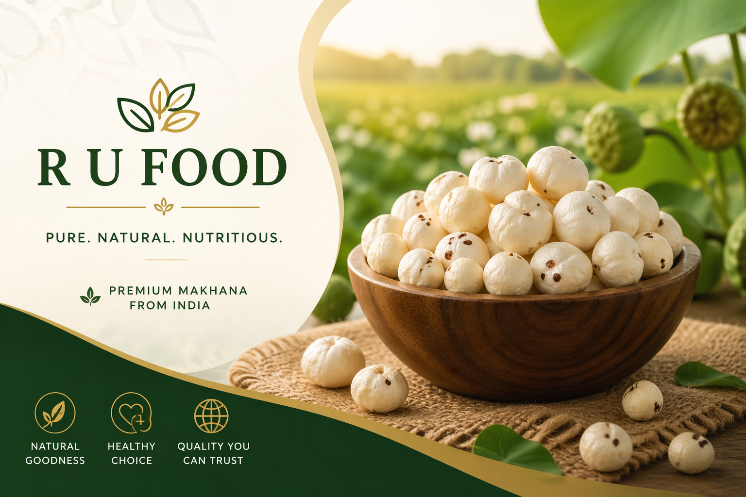 R U Food Makhana Export